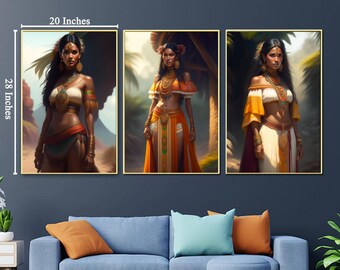 Celebração da Beleza Exótica | Arte Ai | Download Digital | #4