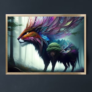 Mystical Forest Creature | Ai Art
