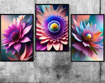 Paisaje onírico floral místico / Ai air / Descarga digital