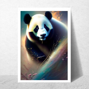Fantastic Panda | Ai art | Digital download