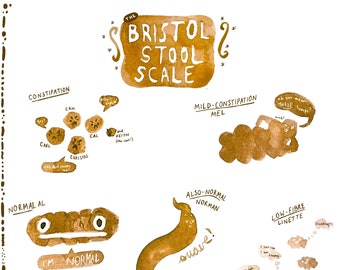 Bristol Stool Chart Printable Wall Art