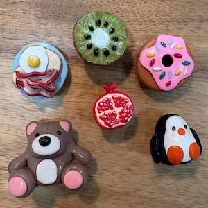 Handmade Cute Clay Fridge Magnets