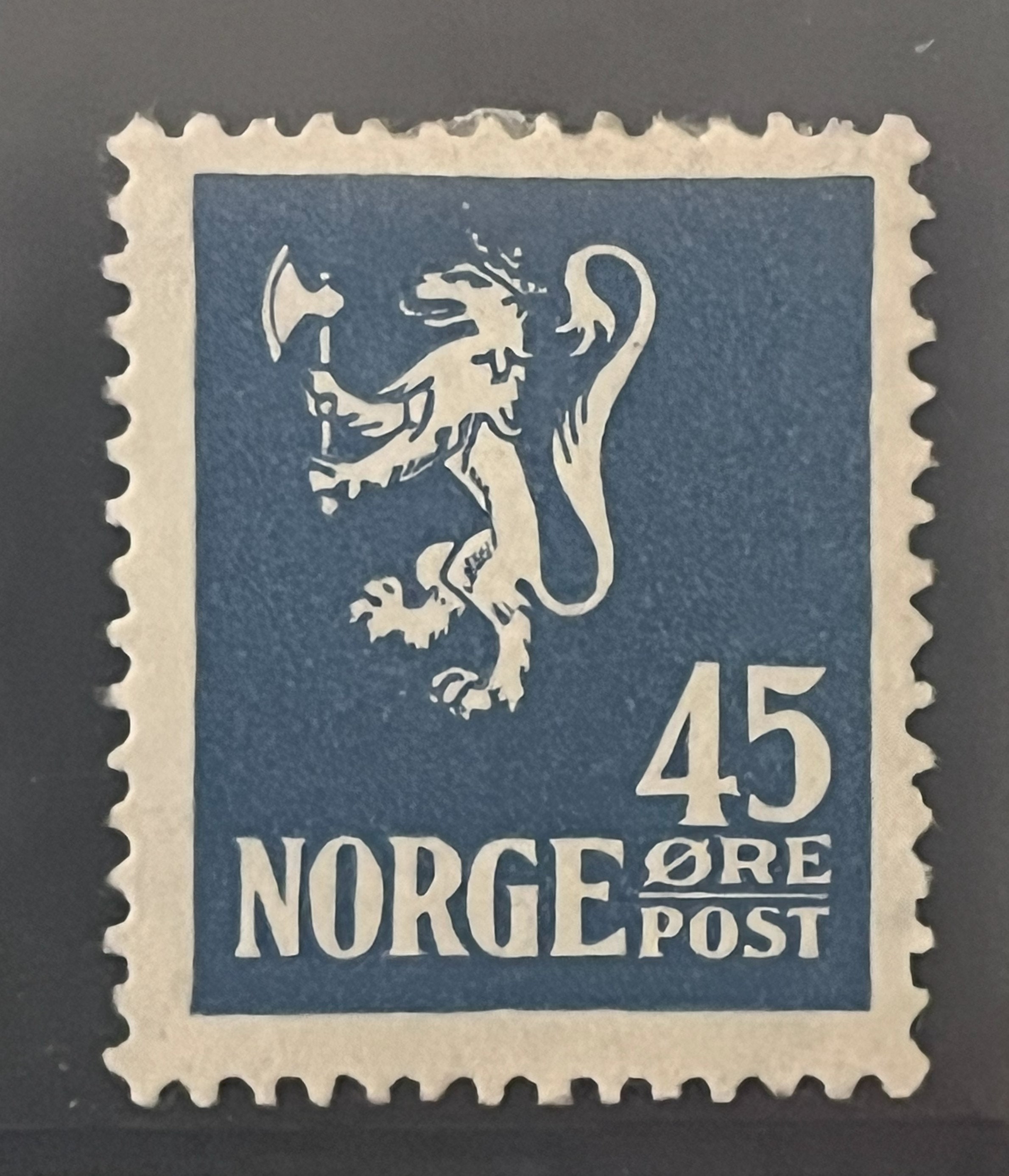 ノルウェーの切手 - 1922/24年 ライオンIシリーズ - NK 126-129 - 新品