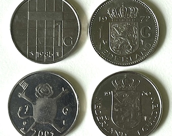 オランダ 1グルデン・ユリアナ | コイン KM184a 1967 - 1980 - Etsy 日本