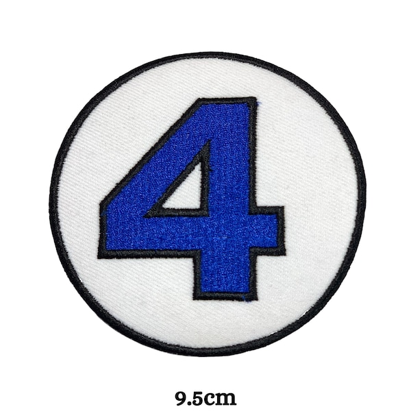 The Fantastic Four New Version Iron On Embroidery Patch Sew On Applique Movie Badge Clothing Jacket Jeans