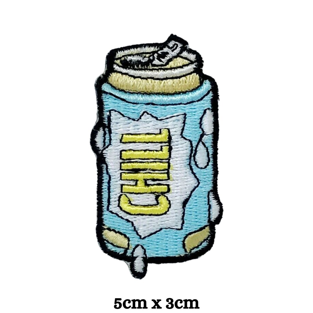 Patch Brodé 'Pint Glass Of Beer' (chope De Bière) - à Coudre Ou à Thermocoller - Décoration Vêtement, Sac