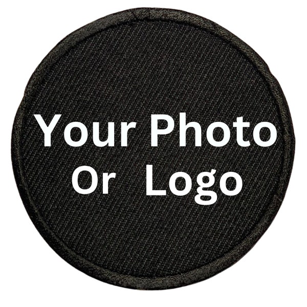 Custom High Quality Printed Iron or Sew On Patch Made With Your Images Text Or Logo Digital Printing Badge