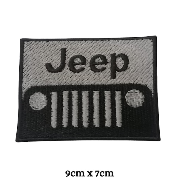 Jeep Off Road Vehicle Mountains Badges Iron On Sew On Applique Embroidered Patch