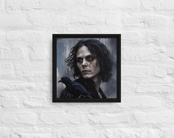 Ville Valo Gerahmte Leinwand