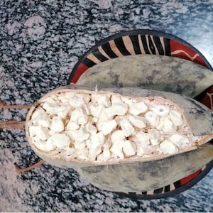 1Kg Baobab whole fruits pods, natural, 100% organic filled with important nutrients and has a lot of impressive health benefits.