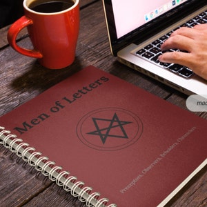 Men of Letters Spiral Notebook - Ruled Line, Supernatural Journal, The Winchesters Notebook