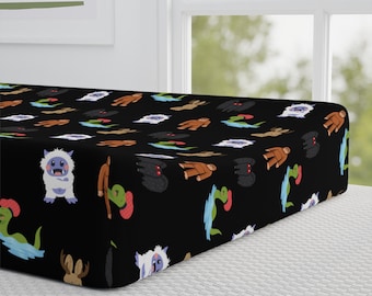 Cryptids Baby Changing Pad Cover