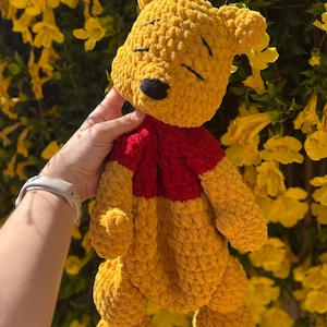 Heirloom Crocheted Winnie the Pooh and Friends