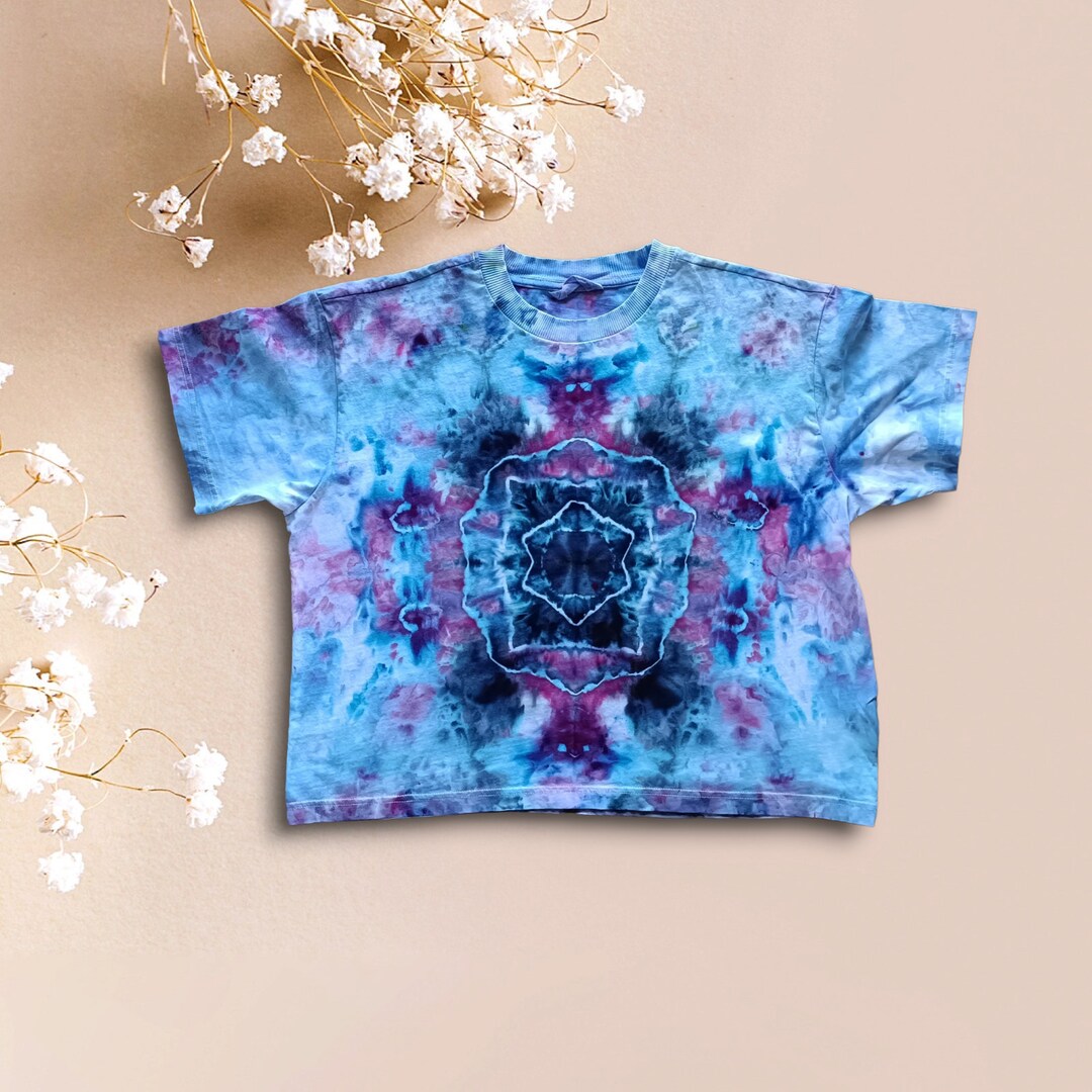 womens purple tie dye shirt