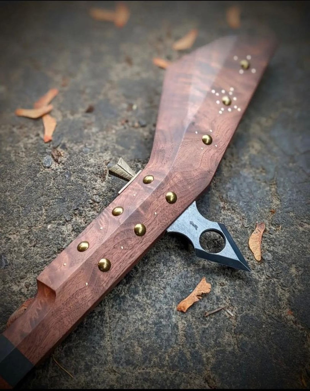 New Warrior Wooden Gun Stock War Club Last of the Mohicans Gun Etsy