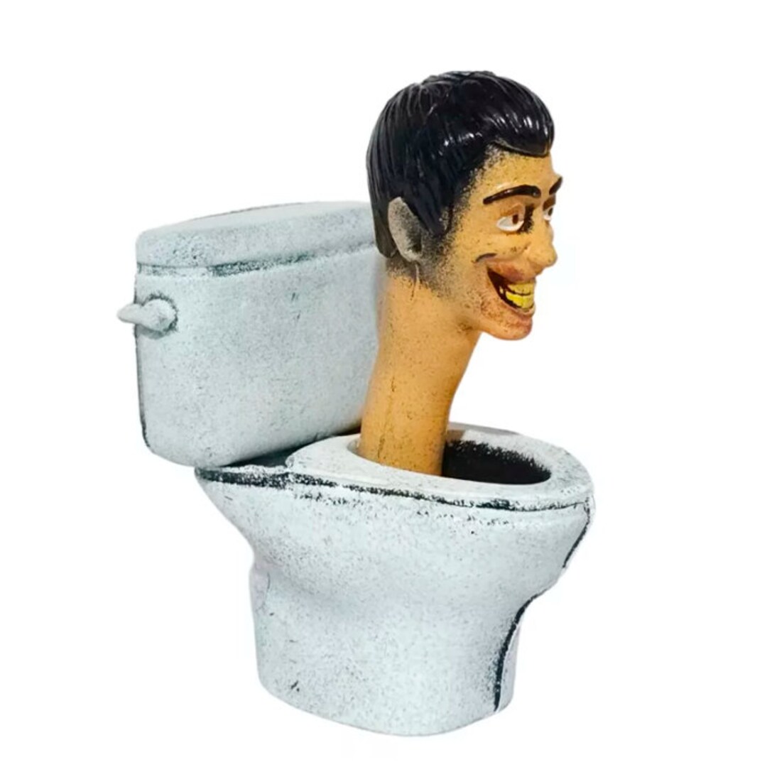 Figure Skibidi Toilet Toy WC Toilet Terror - Etsy