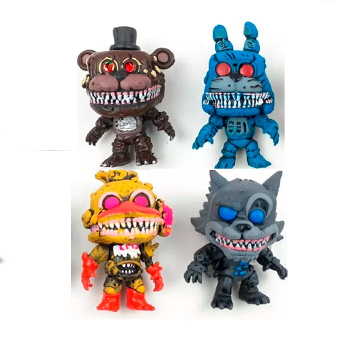 Calypso Customs FNAF Toy Animatronics Pack Custom Printed PCC