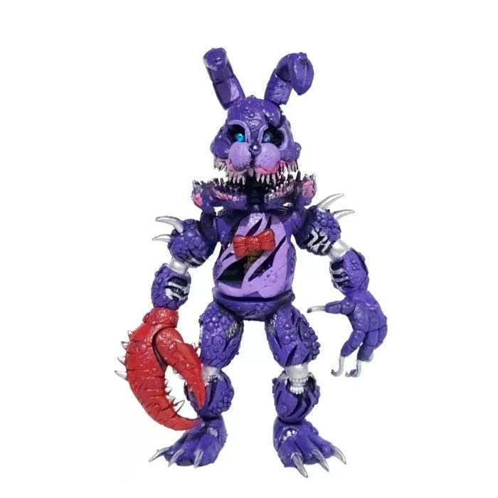 TOY FIGURE MEXICAN BONNY PURPLE FIVE NIGHTS AT FREDDY 'ANIMATRONICS TWISTED