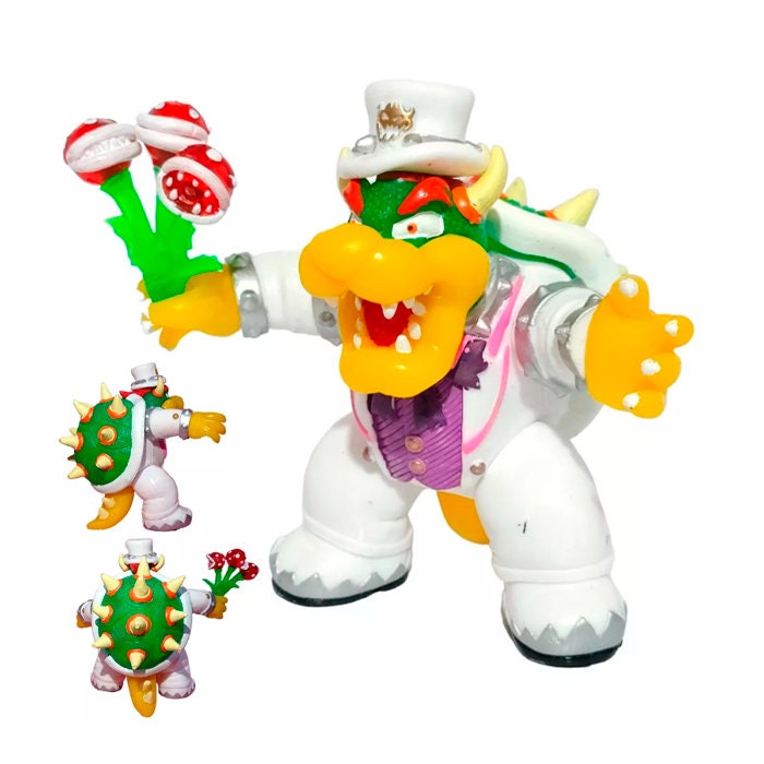 Bowser Wedding Suit Figure Super Mario Bros - Etsy