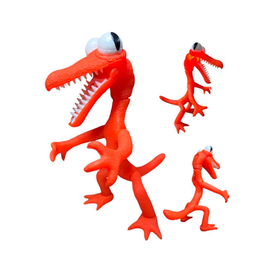 Figure Rainbow Friends Orange Articulated Etsy