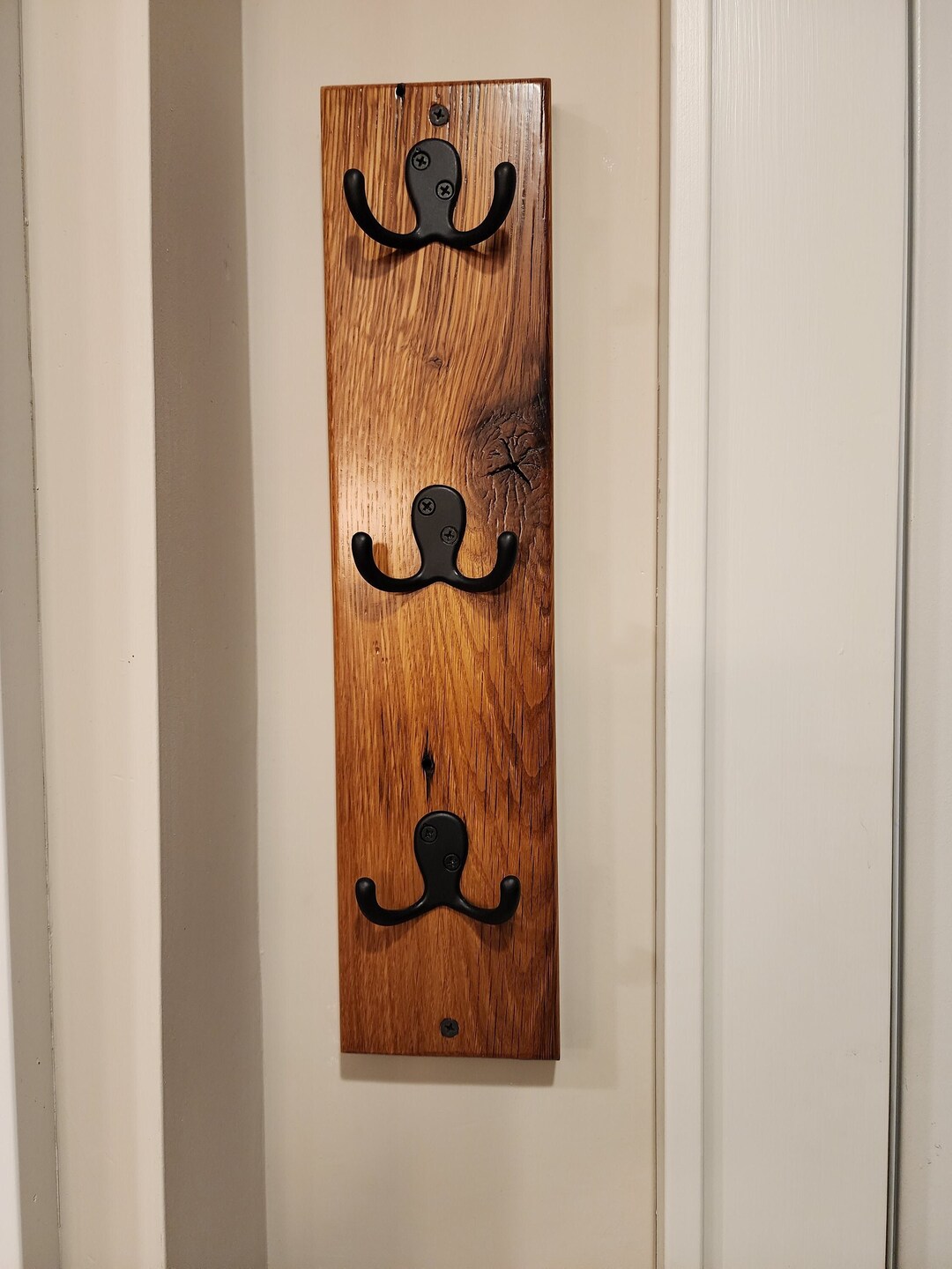 Reclaimed Vertical Key Holder Etsy