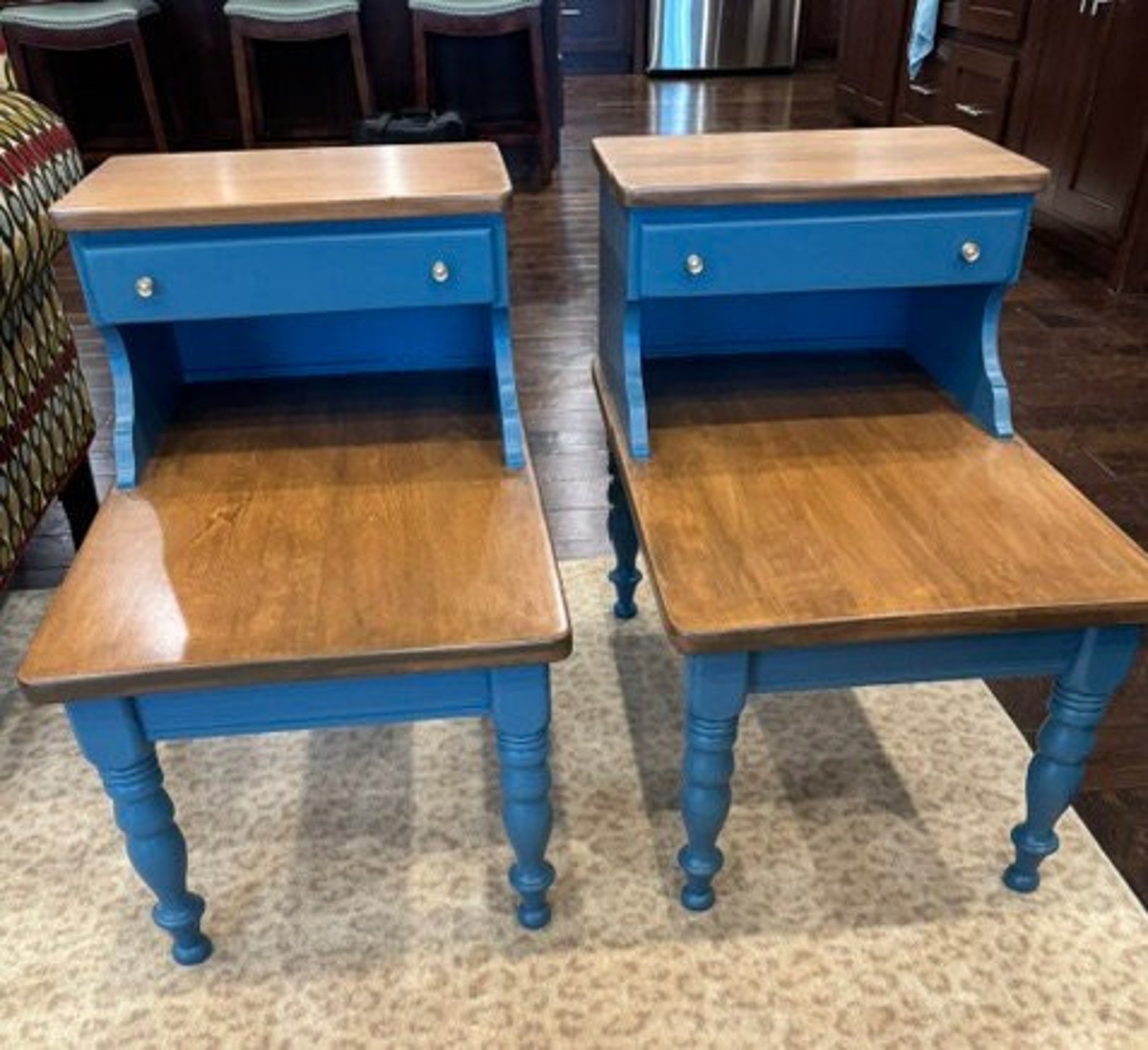 SOLD- Do Not Purchase. Set of 2 Vintage Refinished Ethan Allen ...