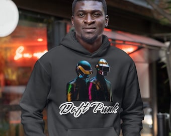 Daft punk embroidered logo sweatshirt outlet