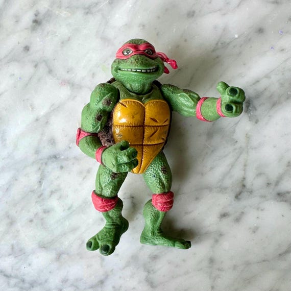 Figurine Géante Tortues Ninja Raphael - Playmates / Bandai - 1989 - Mirage