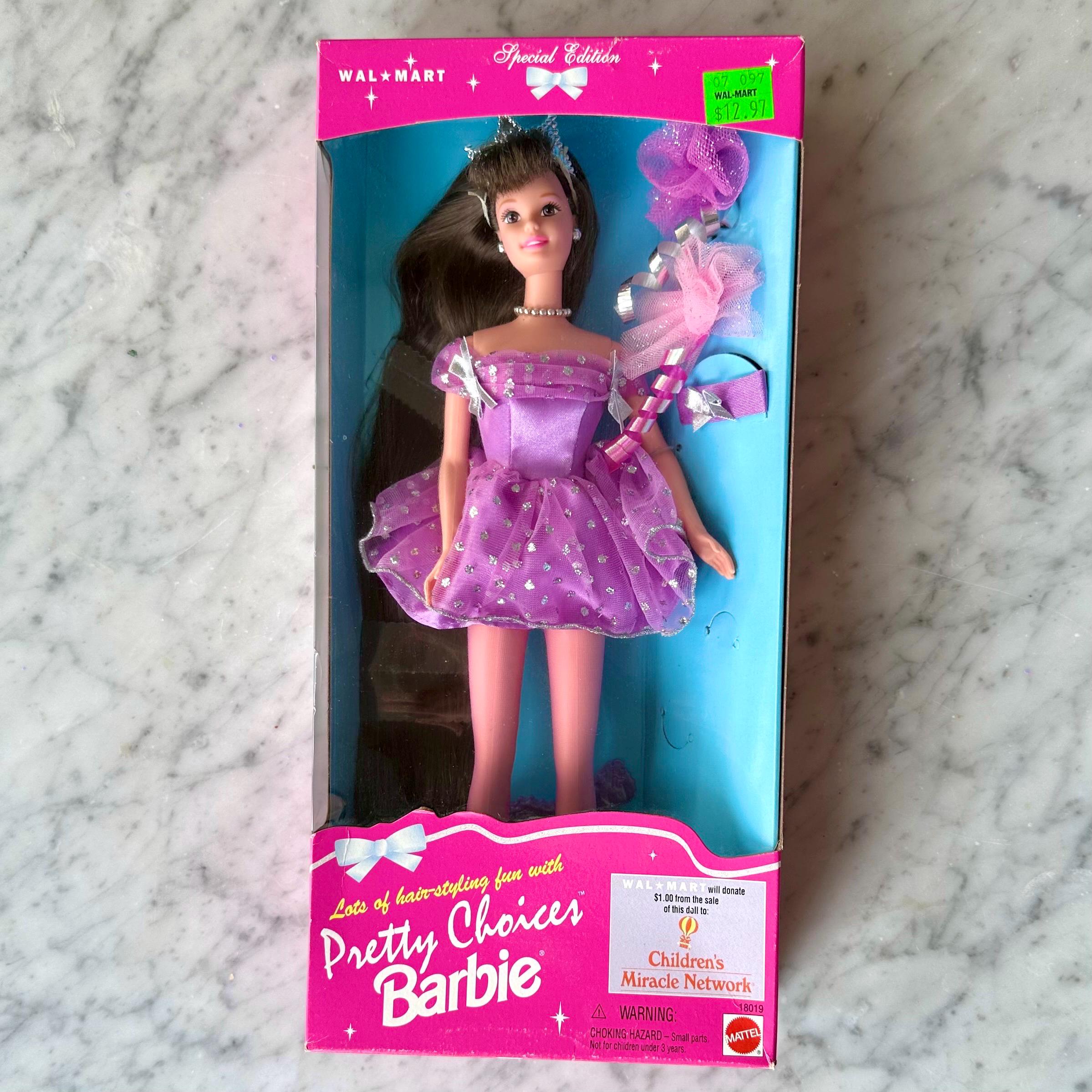 Vintage 1996 Special Edition Wal Mart Pretty Choices Teresa Barbie