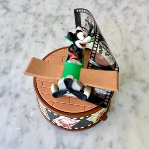 Vintage 1998 Enesco “plane Crazy” Mickey Mouse Music Box. - Etsy