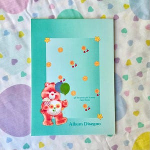 Vintage Dead Stock 80’s Care Bears Notebook Journal RARE