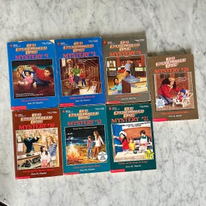 Vintage The Babysitter&#39;s Club Mystery Books-Sie haben die Wahl!