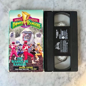 Vintage 1994 Mighty Morphin Power Rangers “The Wanna Be Ranger” VHS