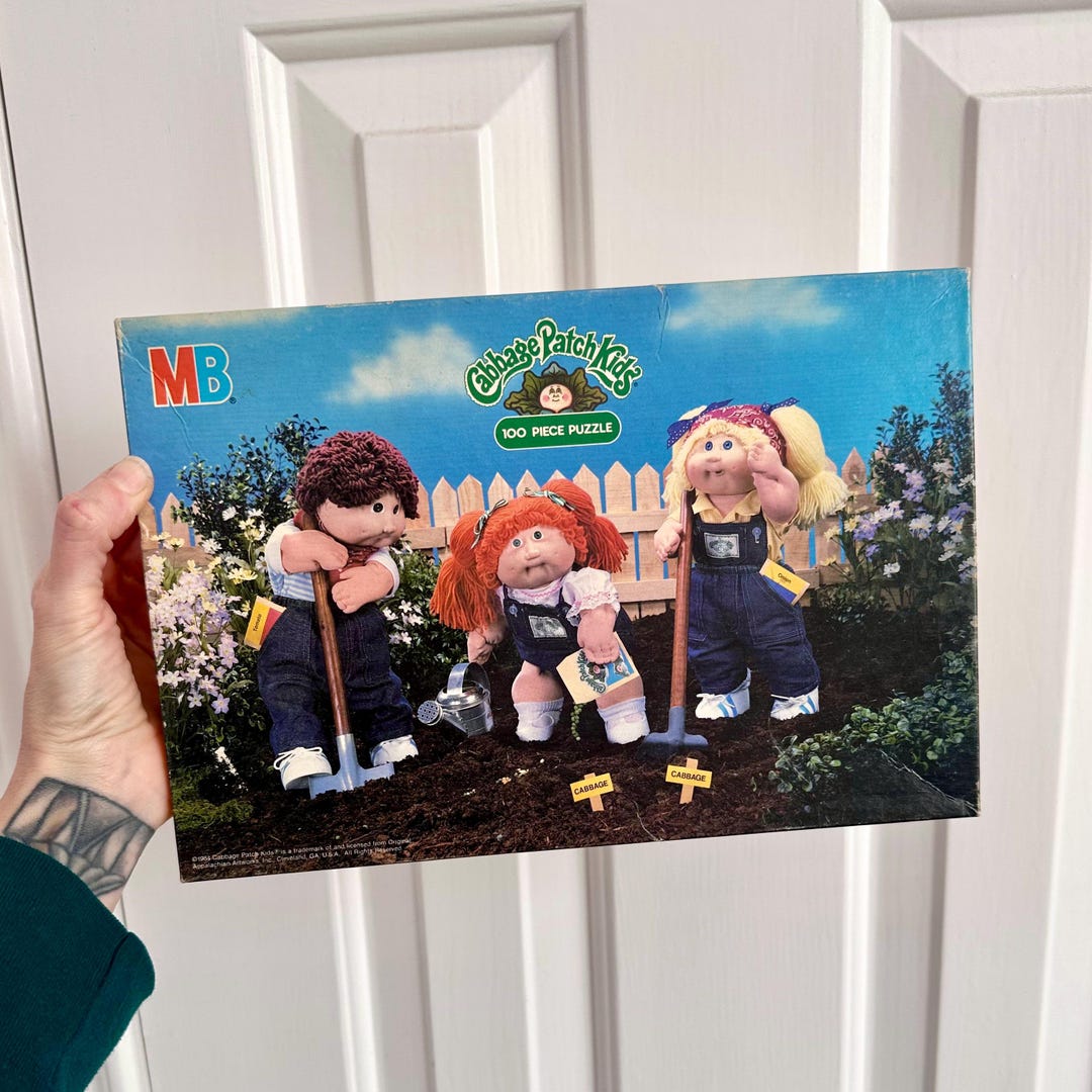 Cabbage Patch Computer Vintage 1984 Cabbage Patch Kids 100 Pc Puzzle - Etsy