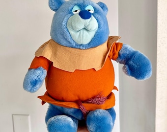 Vintage 1985 Disney’s Applause Gummi Bear “Tummi Bear” Plush