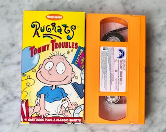 希少　ラグラッツ　テープレコーダー Vintage 90's Nickelodeon Rugrats VHS Tape Lot - Etsy 日本