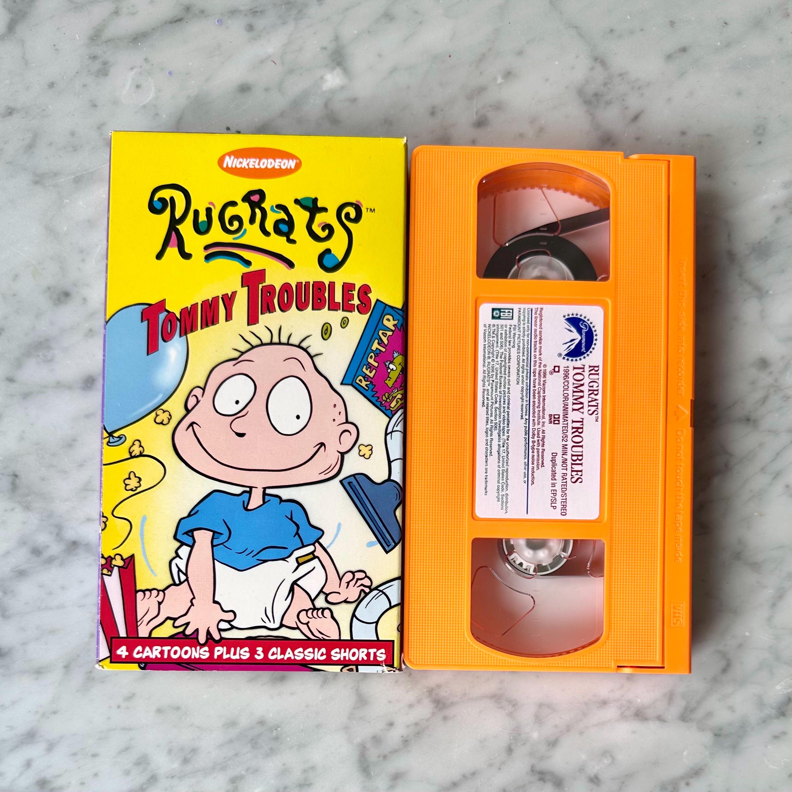 Vintage 1996 Nickelodeon Rugrats “tommy Troubles” VHS Canada