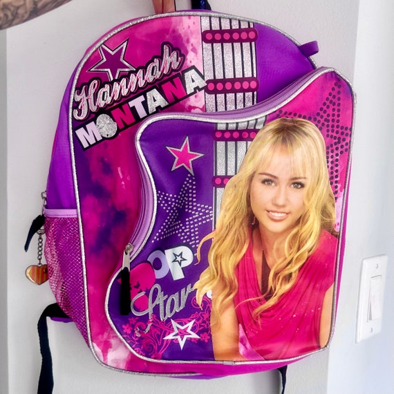 Vintage Y2K Disney Hannah Montana Backpack