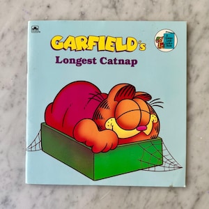 Vintage 1989 Garfield’s Longest Catnap Storybook