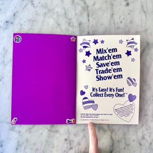 90’s Lisa Frank “Hollywood Bear” Sticker Book image 3