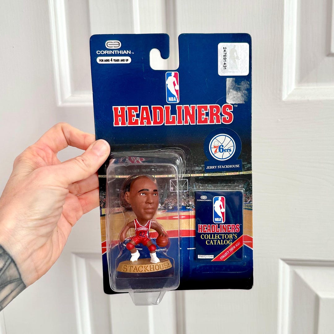 Vintage 1996 NBA Headliners Stackhouse Figure - Etsy