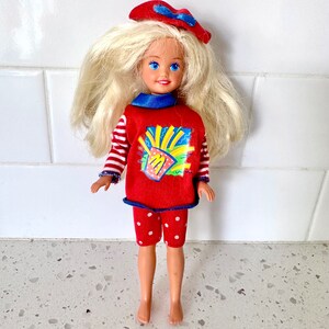 Vintage 1993 Happy Meal Stacie Barbie Doll Mattel Etsy