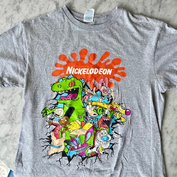 Nickelodeon Spongebob Squarepants 'Est 1999' Men's T-Shirt - Black, 50/50 Blend