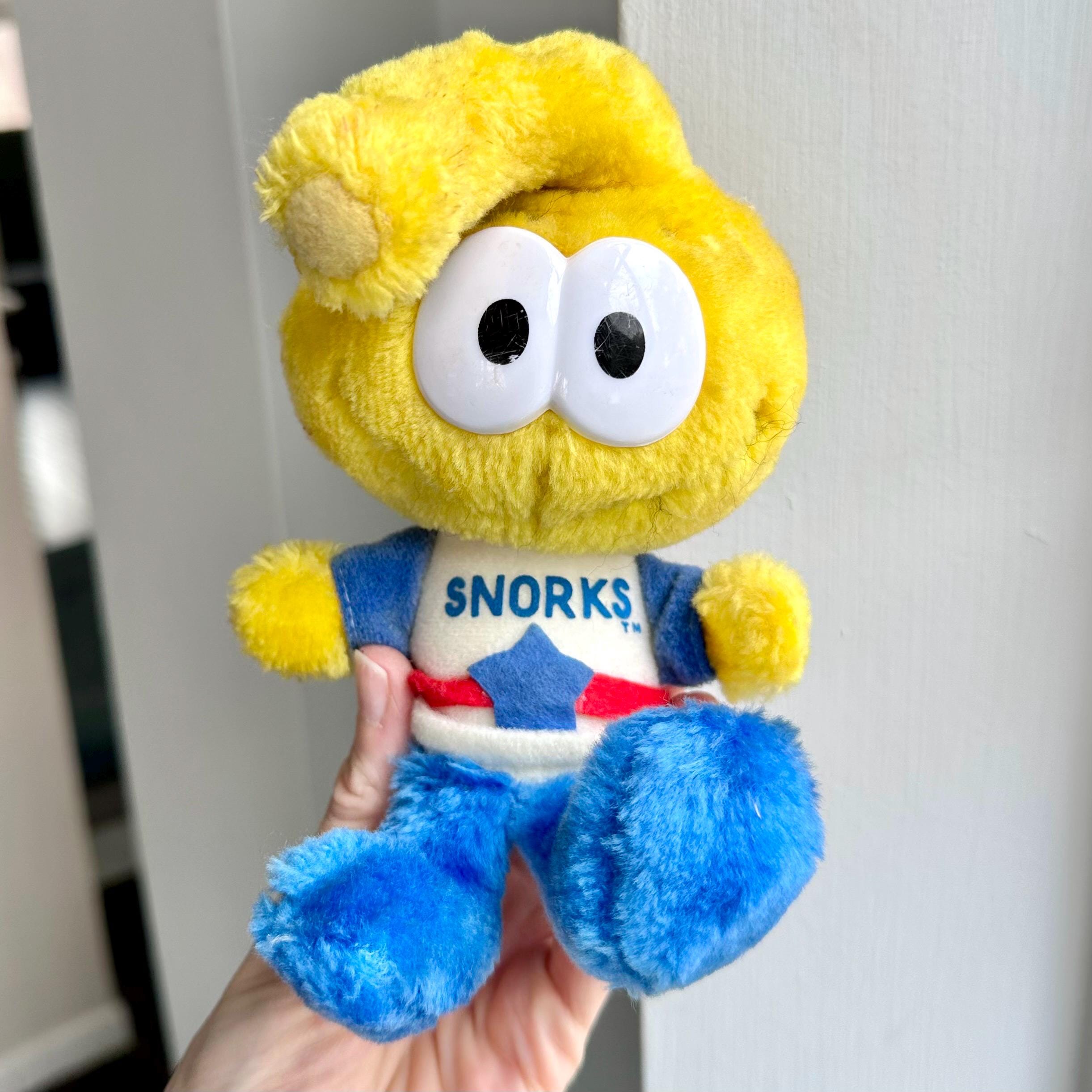 Vintage 80's Applause Snorks Allstar Plush - Etsy
