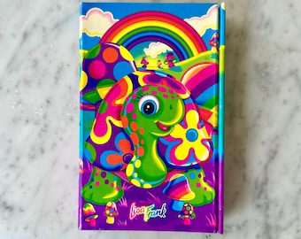 Planificador vintage Lisa Frank Peekaboo Turtle con calculadora LEER