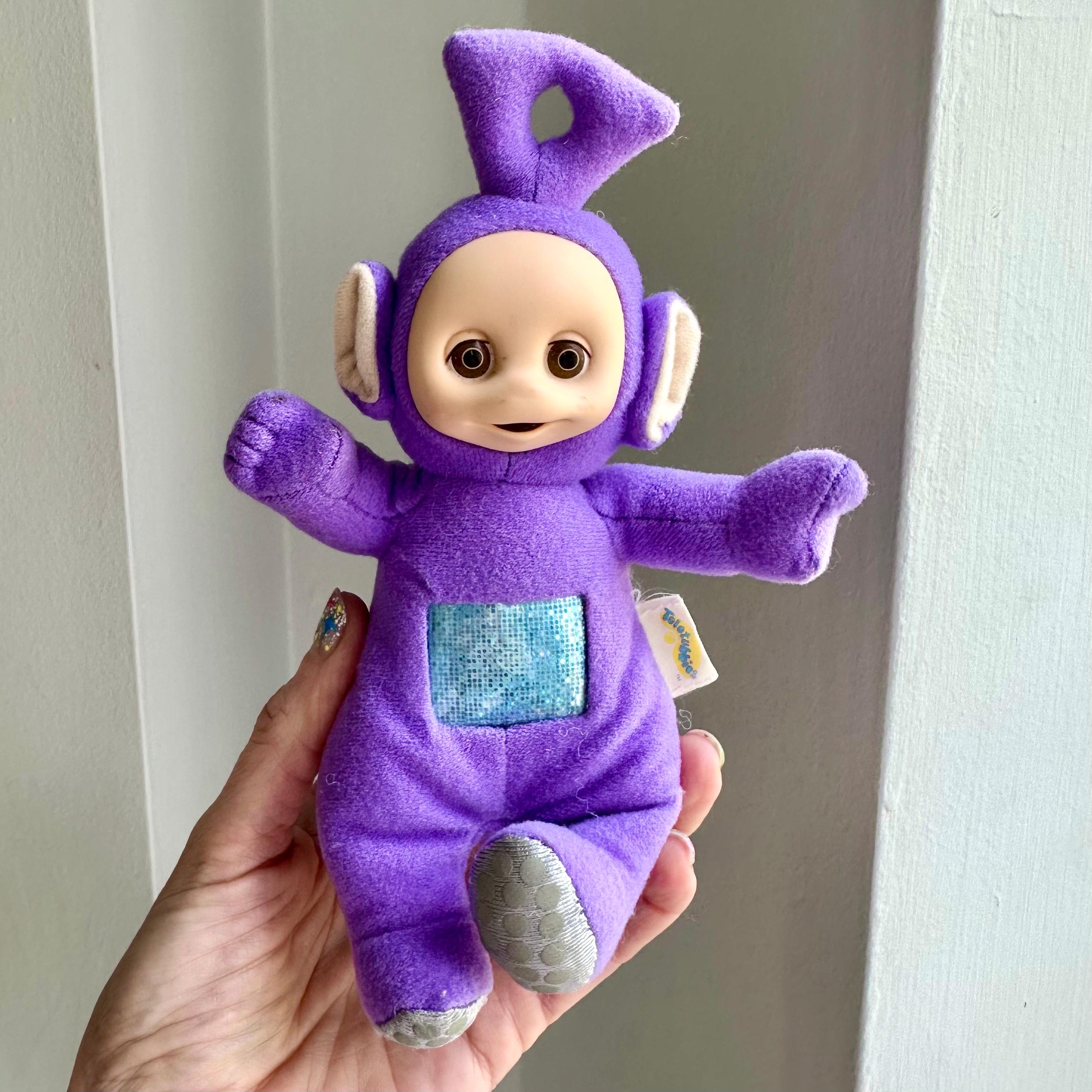 Vintage 1998 Teletubbies Tinky Winky Jingly Plush - Etsy