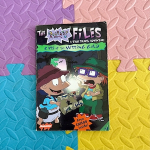 Vintage The Rugrats Files a Time Travel Adventure “Case of The Missing Gold” Book