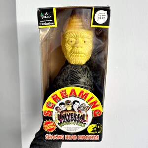 Vintage 1992 Telco Universal Monsters Shaking Head Monsters “the