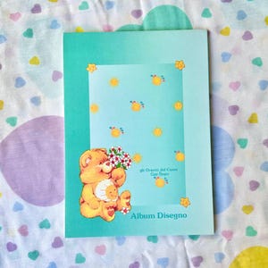 Vintage Dead Stock 80’s Care Bears Notebook Journal Rare!