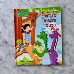 Vintage 90er Jahre Dragon Tales „Emmy’s Dream House“ Hardcover Geschichtenbuch
